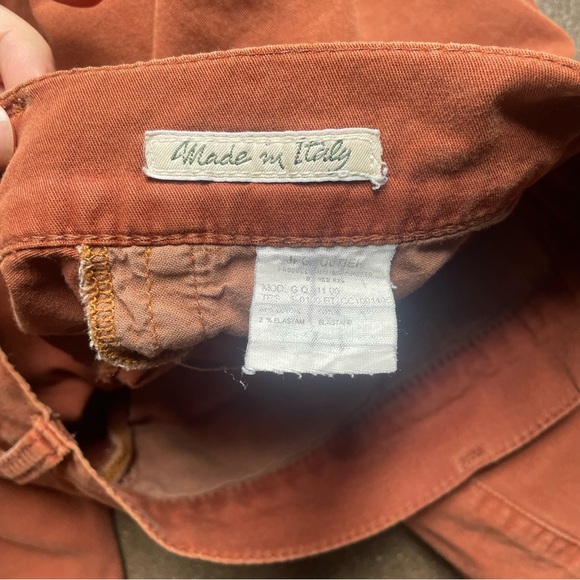 Vintage Jean Paul Gaultier jeans pumpkin colored low rise pants - Picture 12 of 12